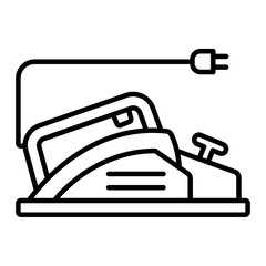 Planer icon. outline icon