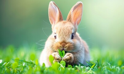 Fototapeta premium studio photos with decorative breeds of rabbits, commercial sale.
