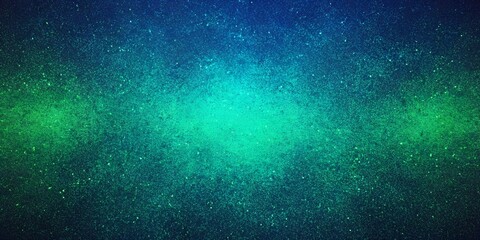 Grainy Dark Green Background with Gradient Blue Noise Effect. Perfect for: artistic designs, modern presentations, textured backgrounds, digital art projects, graphic design elements.