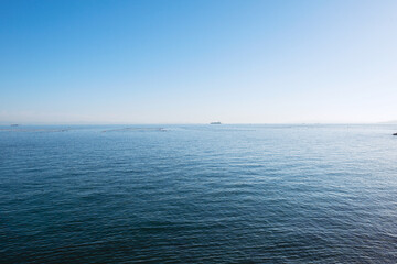 Obraz premium 晴れの明石海峡