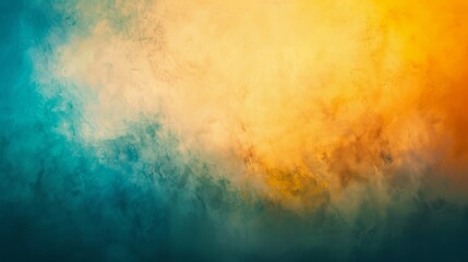 Abstract Colorful Background with Blue and Orange Gradient, Generative AI
