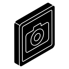 Premium download icon of camera 