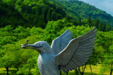新緑のせせらぎ街道　岐阜県高山市