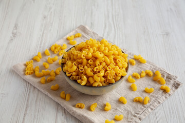 Raw Organic Dry Chifferi Rigati Pasta Ready to Cook