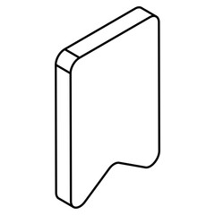 Premium download icon of bookmark
