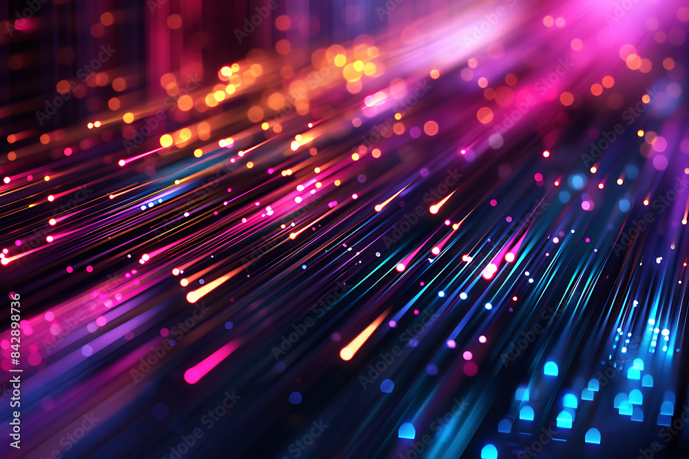 Poster abstract background of smooth lines. big data visualization.