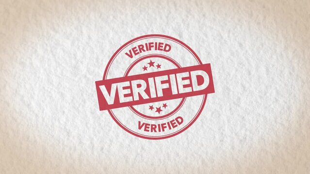 Verified stamp