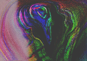 Abstract colorful background design. Texture artistic presentation Background Creative, geometry Background