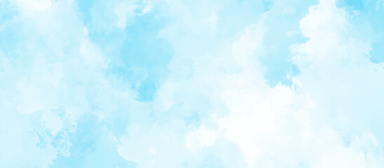 gradient light white sky background with fluffy clouds .Nature landscape in environment day horizon skyline view .cloudy in sunshine calm bright winter air background .