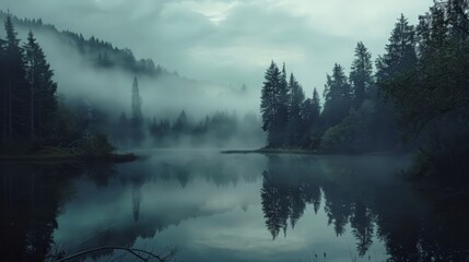 Fototapeta premium a sanctuary of solitude and introspection where the soul can find refuge and renewal.