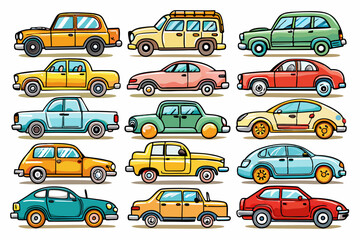 icons, auto, transportation, truck, automobile,