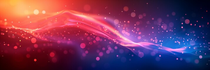 blurred gradient background, red and blue color theme, vector illustration, simple design