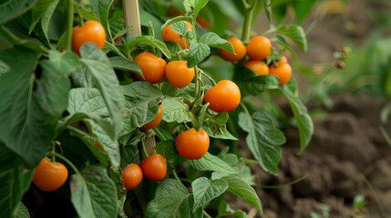 Belladonna Plants with Berries for Harvesting