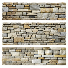 Obraz premium seet of stone walls png