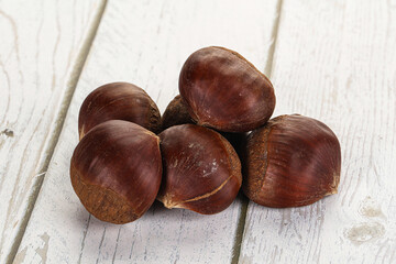 Tasty delicous brown natural Chestnut