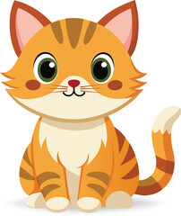 Adorable Whiskers Exploring the Charming World of Cute Cartoon Cats