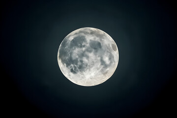 Fototapeta premium full moon over sky