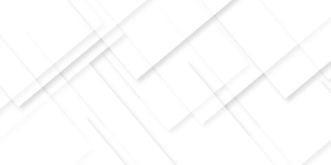 Vector white curve square lines triangle technology backdrop texture background. Abstract gradient Space design concept. Decorative web layout poster, banner. light white grey design background.