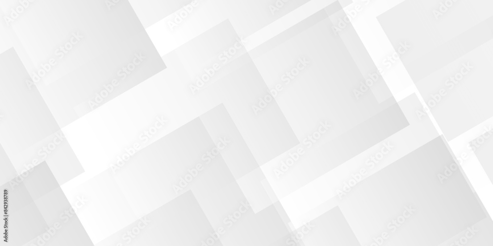 Wall mural vector white curve square lines triangle technology backdrop texture background. abstract gradient s