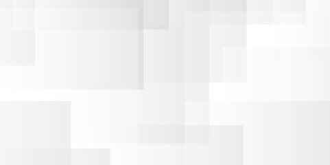 Vector white curve square lines triangle technology backdrop texture background. Abstract gradient Space design concept. Decorative web layout poster, banner. light white grey design background.