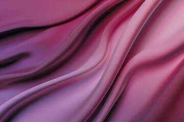 Smooth, shiny purple fabric flows gracefully, perfect for luxurious backgrounds. Vibrant color and soft texture add beauty and style to designs