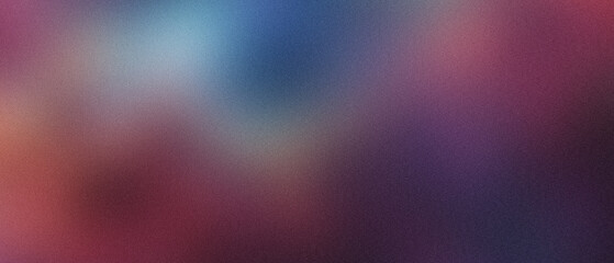 Blue purple pink color gradient wave background grainy texture dark abstract web banner header backdrop design copy space