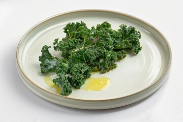 Baked Kale for a Visual Feast