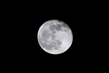 Picture of the moon. A very hard subject to capture.