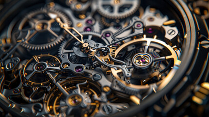 Intricate Time: Revealing the Precision of Watch Mechanics