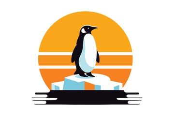A vector art of Penguin