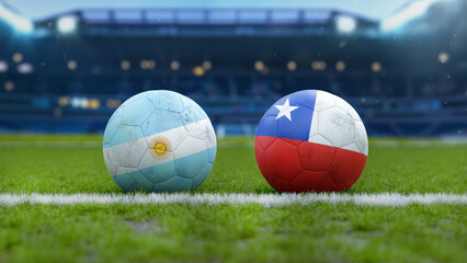 Argentina vs Chile Soccer Match