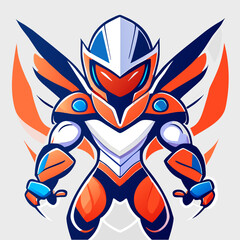 Friendly Vector Alien Illustration for T-shirt Design and Wall Art