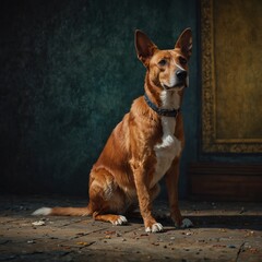 portrait of a dog