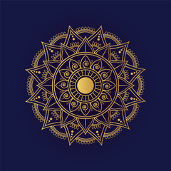 Vector Mandala, a beautiful and simple mandala art.