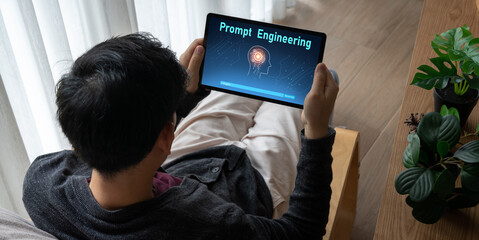 Generative AI virtual assistant tools for prompt engineer and user for ease of engage artificial...