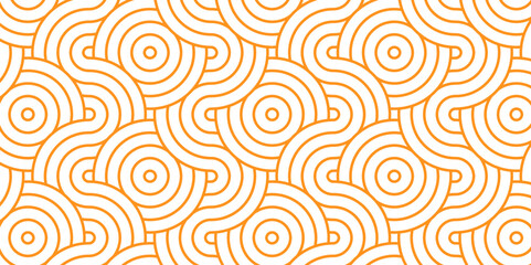 	
Overlapping Pattern Minimal diamond geometric waves spiral and abstract circle wave line. brown color seamless tile stripe geometric create retro square line backdrop pattern background.