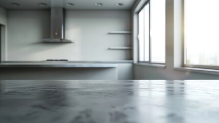 Empty modern kitchen background