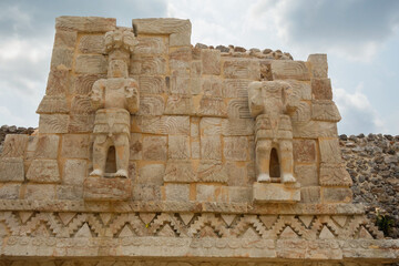 Fototapeta premium Kabah mayan archaeological site in Yucatan Peninsula, Mexico