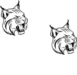 lynx Head silhouette