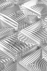 Geometric Pattern in Monochrome