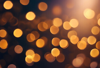 Obraz premium abstract bokeh background with defocused lights