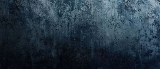 Obraz premium Dark blue grunge wall texture for adding text or design, rough and abstract with a vintage and industrial feel. Weathered concrete surface with a distressed, aged look