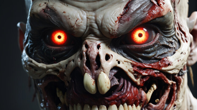 From the abandoned asylum, crazed zombies with bloodshot eyes and gnashing teeth hunt for fresh victims, Generative AI