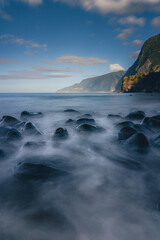 Rocks in Seixal beach