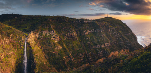 Sunset in Garganta Funda