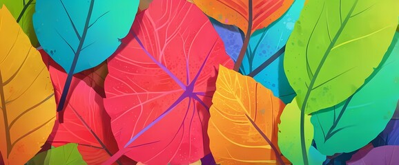 colorful feathers background