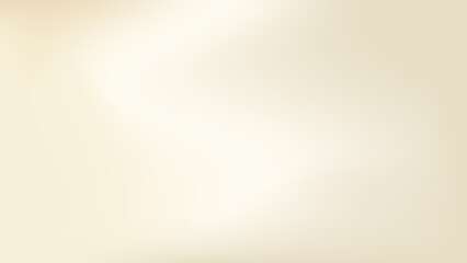 Beige cream gradient bg. Neutral champagne gradation background. Light nude studio graphic. Abstract ivory presentation backdrop. Delucate ecru smooth simple banner. Nacre subtle wallpaper
