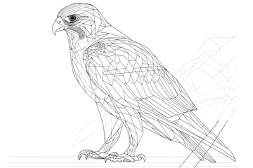 Fototapeta premium vector world wild animals, mammals, fish, reptiles, and birds. Rare animals. Funny flat characters, good for banners, prints, patterns, infographics, children's book illustrations etc generated ai