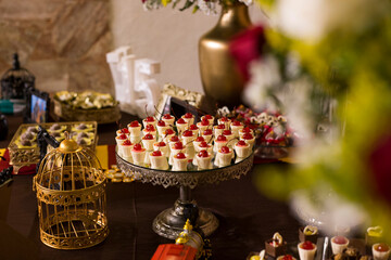christmas decoration with candles
