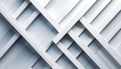 Fototapeta premium Futuristic Abstract Background with Stripes - Graphic Design for Posters and Banners with Copy Space